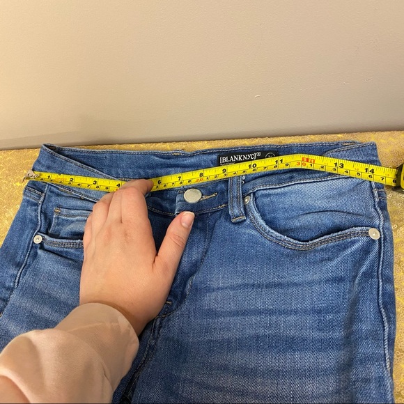 BlankNYC The Reade Classic Frayed Hem Skinny Jeans 26 - Picture 12 of 14
